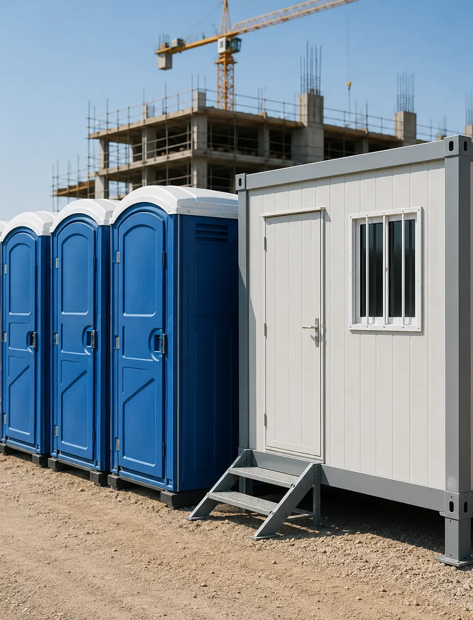 portable toilets